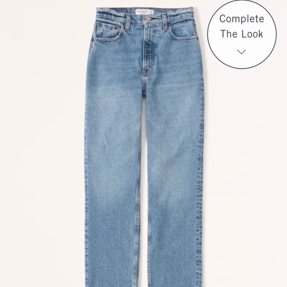 Ultra High Rise 90s Straight Jean